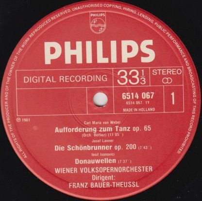 Philips 6514 067 - Famous Waltzes Volume 1 - Image 3
