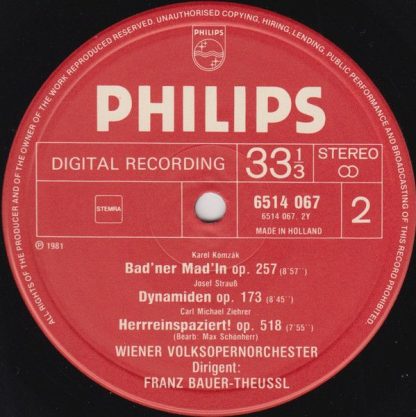 Philips 6514 067 - Famous Waltzes Volume 1 - Image 4