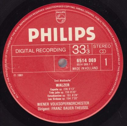 Philips 6514 069 - Famous Waltzes - Berühmte Walzer - Image 3