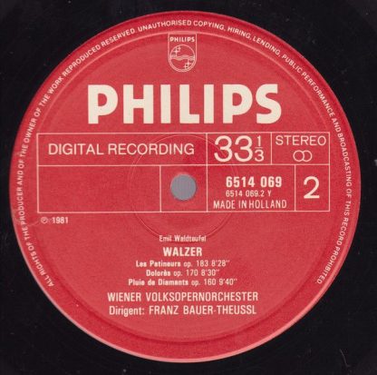 Philips 6514 069 - Famous Waltzes - Berühmte Walzer - Image 4