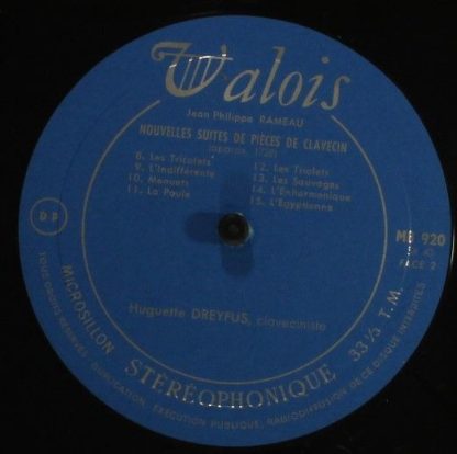 Valois MB 920 - Nouvelles Suites De Pièces De Clavecin - Image 4