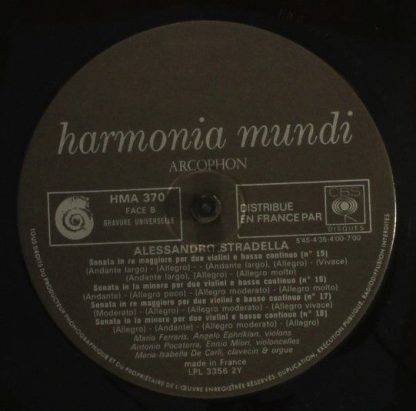 Harmonia Mundi HM 370 - Sinfonia Pour Huit Altos Et Trompette / - Image 2