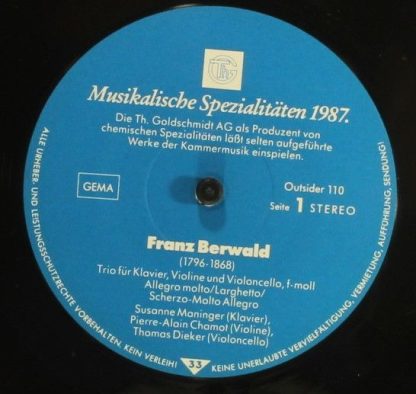 THG Outsider 110 - Musikalische Spezialitäten 1987 - Unternehmer - Image 5