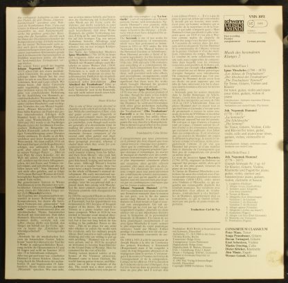 Schwann Musica Mundi VMS 1051 - Les Adieux De Troubadours / La S - Image 2
