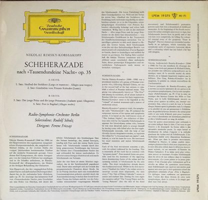 Deutsche Grammophon LPEM 19 075 - Scheherazade Nach "Tausend Und - Image 2