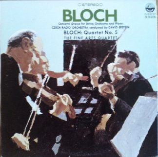 Everest 3328 - Bloch: Concerto Grosso For String Orchestra And P