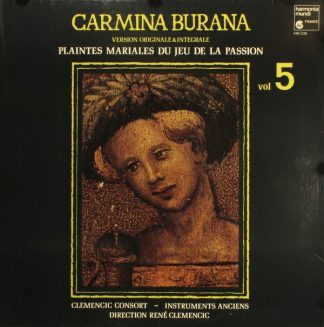 harmonia mundi France HM 339 - Carmina Burana - Version Original