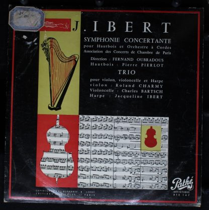 Pathé DTX 167 - Symphonie Concertante Pour Hautbois Et Archestre