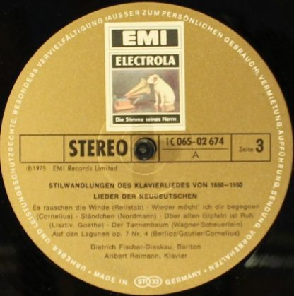 His Master's Voice 1C 065-02 674 - Lieder Der Neudeutschen - Image 5