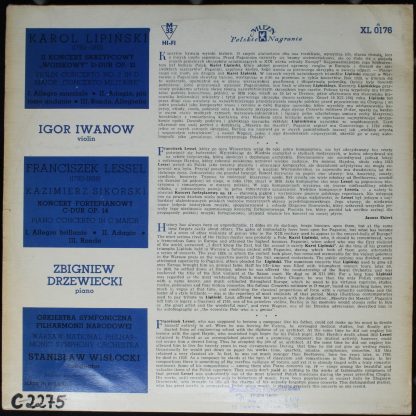 Polskie Nagrania Muza XL 0176 - Violin Concerto "Concerto Milita - Image 2