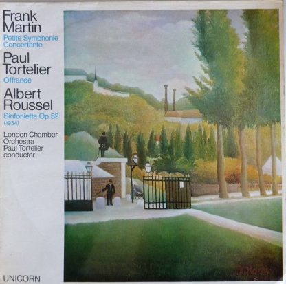 Unicorn Records (3) UNS 233 - Petite Symphonie Concertante / Off
