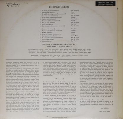 Valois MONO MB 431 - El Cancionero - Image 2