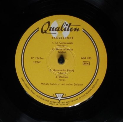 Qualiton LP 7048 - Dance Music / Tanzlieder - Image 3