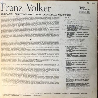 Top Classic TC―9043 - Singt Aus Opern - Image 2