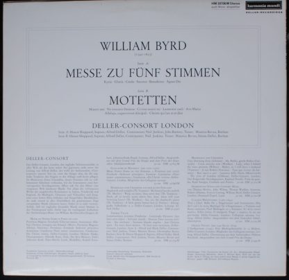 Harmonia Mundi HM 30706 M - Messe Zu Fünf Stimmen - Motetten - Image 2