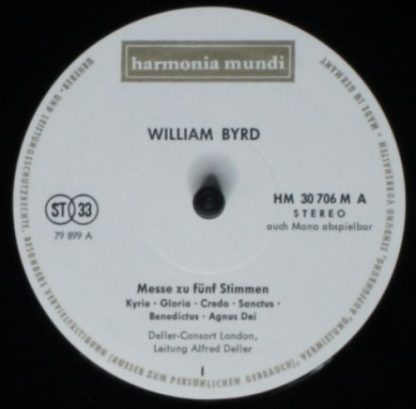 Harmonia Mundi HM 30706 M - Messe Zu Fünf Stimmen - Motetten - Image 4