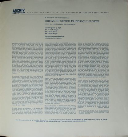 Archiv Produktion 14240 APM - Concerto Grosso op.3 (II) / Concer - Image 4