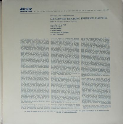 Archiv Produktion 14240 APM - Concerto Grosso op.3 (II) / Concer - Image 5