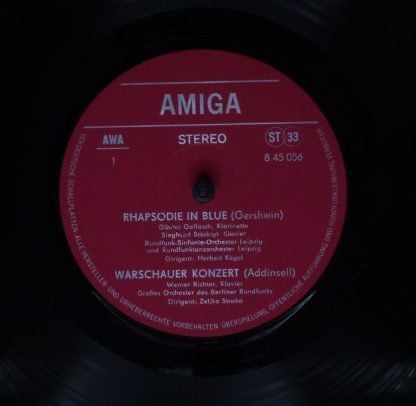 Amiga 8 45 056 - Rhapsodie In Blue / Ein Amerikaner In Paris / W - Image 3