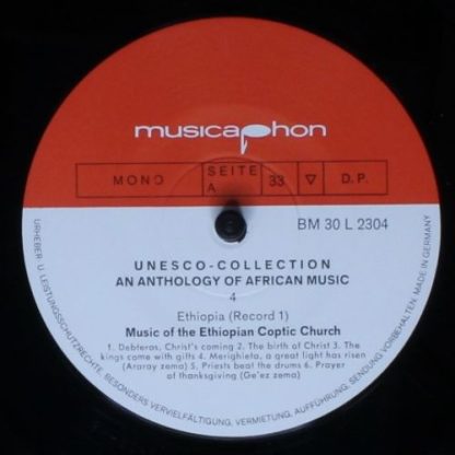 Musicaphon BM 30 L 2304 - Ethiopia I: Copts • Music Of The Ethio - Image 5