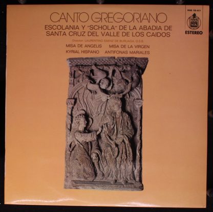 Hispavox HHS 10-411 - Canto Gregoriano
