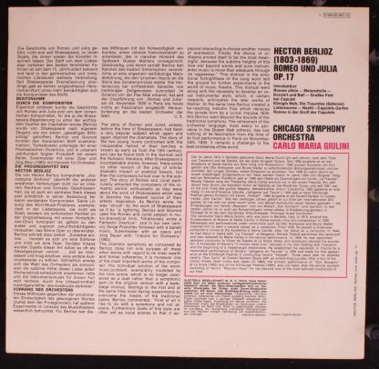 His Master's Voice 1 C 063-02 067 C - Romeo Und Julia, Op. 17 - Image 2
