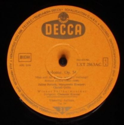 DECCA LXT 2863/64-C - Salome - Image 8