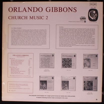 Calliope CAL. 1612 - Church Music 2 - Image 2