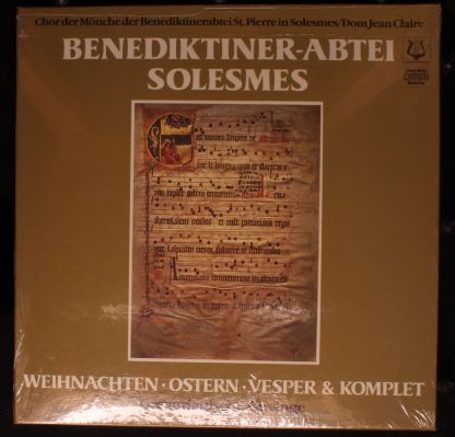 Christophorus 70371 - Benediktiner-Abtei Solesmes: Weihnachten -