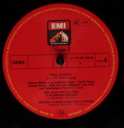 EMI Electrola 1C 137-46 104/05 - Erna Berger Zum 80. Geburtstag - Image 7