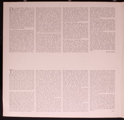 Archiv Produktion 2533 157 - Musik Für Laute: I. England - Image 2