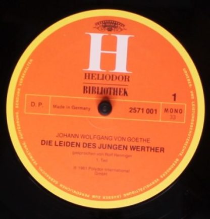 Heliodor Bibliothek 2571 001 - Die Leiden Des Jungen Werther - Image 3