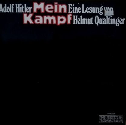 Preiser Records SPR 3224 - Mein Kampf - Eine Lesung Von Helmut Q