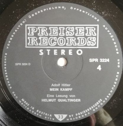 Preiser Records SPR 3224 - Mein Kampf - Eine Lesung Von Helmut Q - Image 7