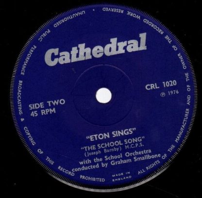 Cathedral CRL 1020 - Eton Sings - Image 4