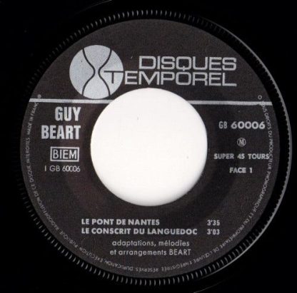 Disques Temporel GB 60006 M - Le Pont De Nantes / Le Conscrit Du - Image 3