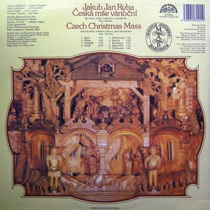 Supraphon 10 3144-1211 - Česká Mše Vánoční (Czech Christmas Mass - Image 2