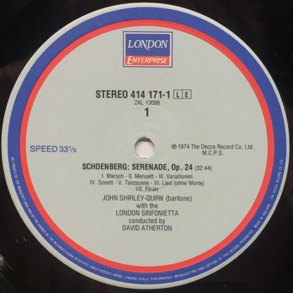 London Enterprise 414 171-1 LE - Serenade, Op. 24 · Ode To Napol - Image 3