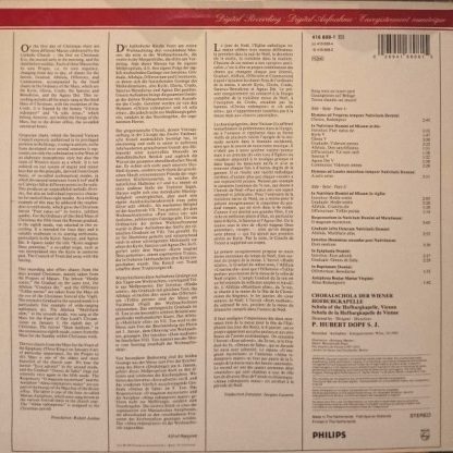 Philips Digital Classics 416 808-1 - Gregorian Chant • Gregorian - Image 2