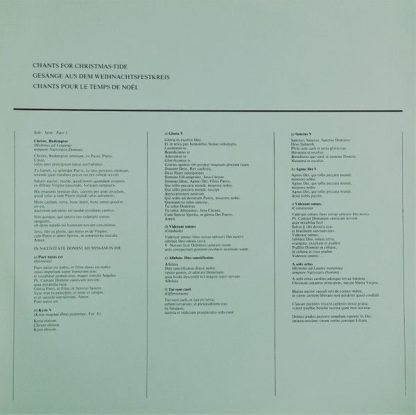 Philips Digital Classics 416 808-1 - Gregorian Chant • Gregorian - Image 5