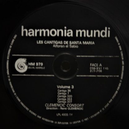 harmonia mundi France HM 977-979 - Les Cantigas De Santa Maria - Image 7