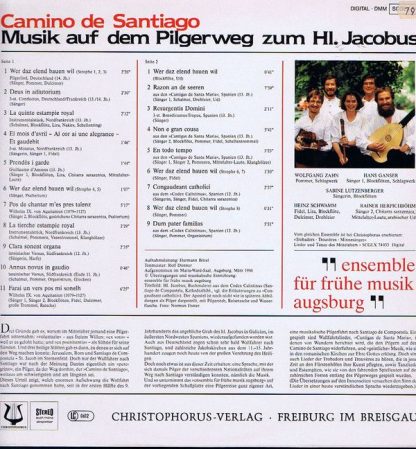 Christophorus SCGLX 74032 - Camino De Santiago: Musik Auf Dem Pi - Image 2