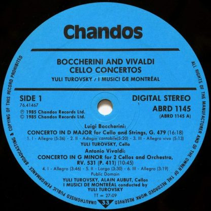 Chandos ABRD 1145 - Cello Concertos - Image 5