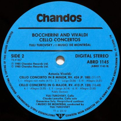 Chandos ABRD 1145 - Cello Concertos - Image 6
