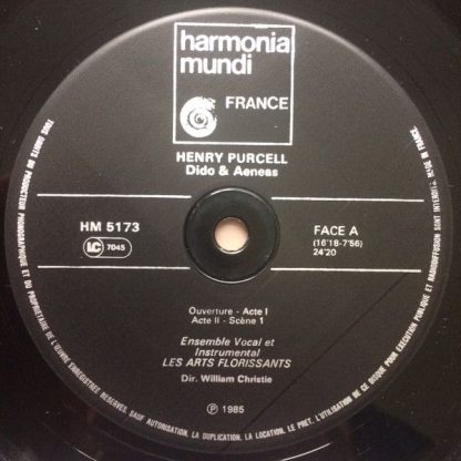 Harmonia Mundi HMC 5173 - Dido & Aeneas - Image 3
