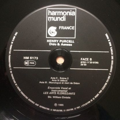 Harmonia Mundi HMC 5173 - Dido & Aeneas - Image 4