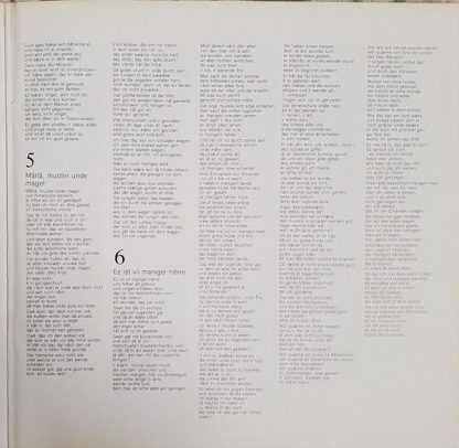 Deutsche Harmonia Mundi 1C 069 1999941 - Spruchdichter Des 13. J - Image 3