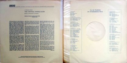 Archiv Produktion 14063 APM - La Messe De Notre Dame / 10 Weltli - Image 2