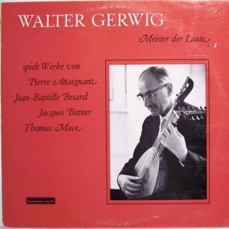 Deutsche Harmonia Mundi HMS 30 849 - Meister Der Laute