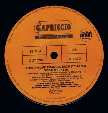 Capriccio C 27 208 - Vokalwerke (I) - Image 4